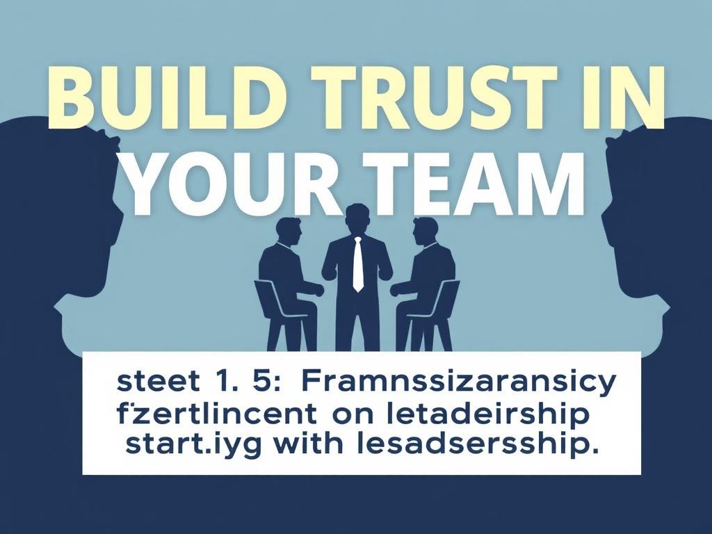     Construye Confianza en tu Equipo en 5 Pasos. Paso 1: Fomenta la transparencia desde el liderazgo