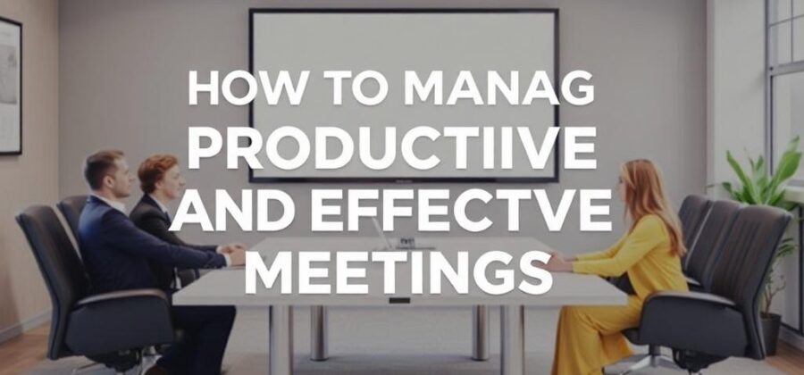 Cómo Gestionar Reuniones Productivas y Eficaces: Una Guía Conversacional y Práctica
