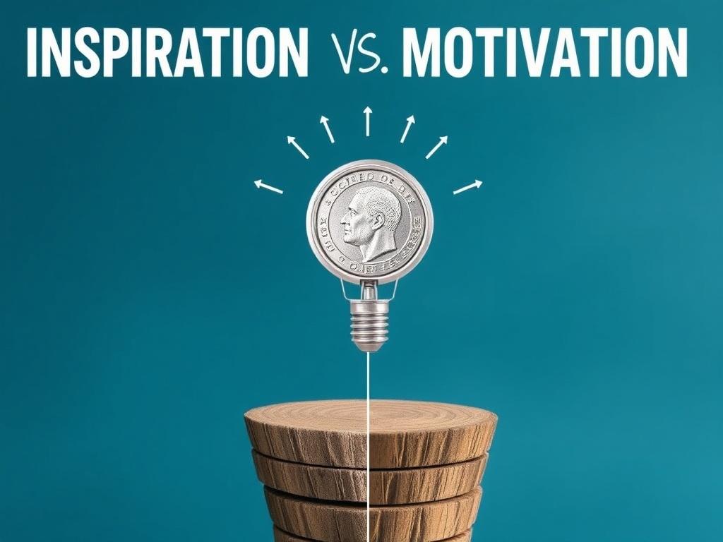     Inspiración vs. Motivación: Dos Caras de una misma Moneda. Diferencias clave entre inspiración y motivación